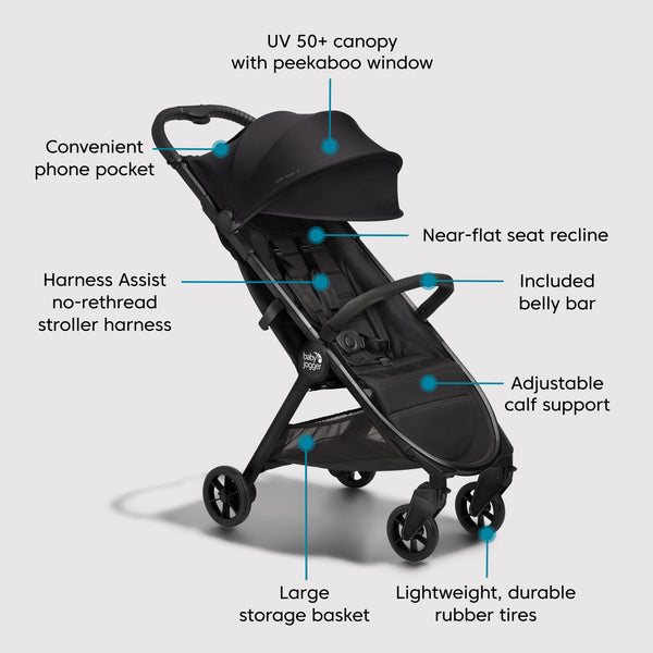 city tour 2 Premium Eco Black amazing baby company