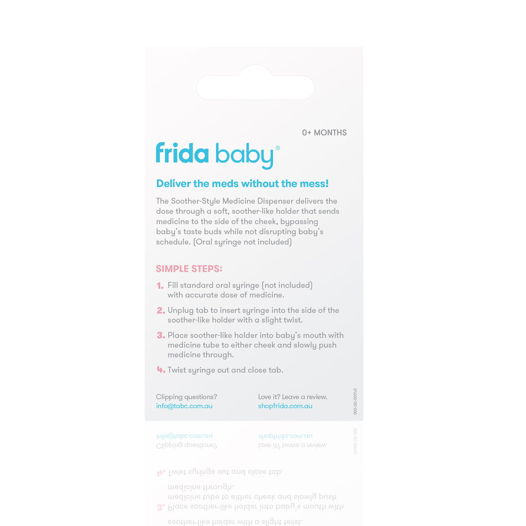 Soother-Style Medicine Dispenser