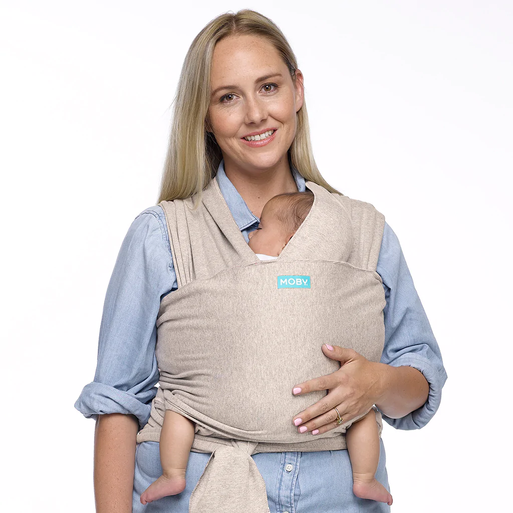 Moby wrap go baby top carrier