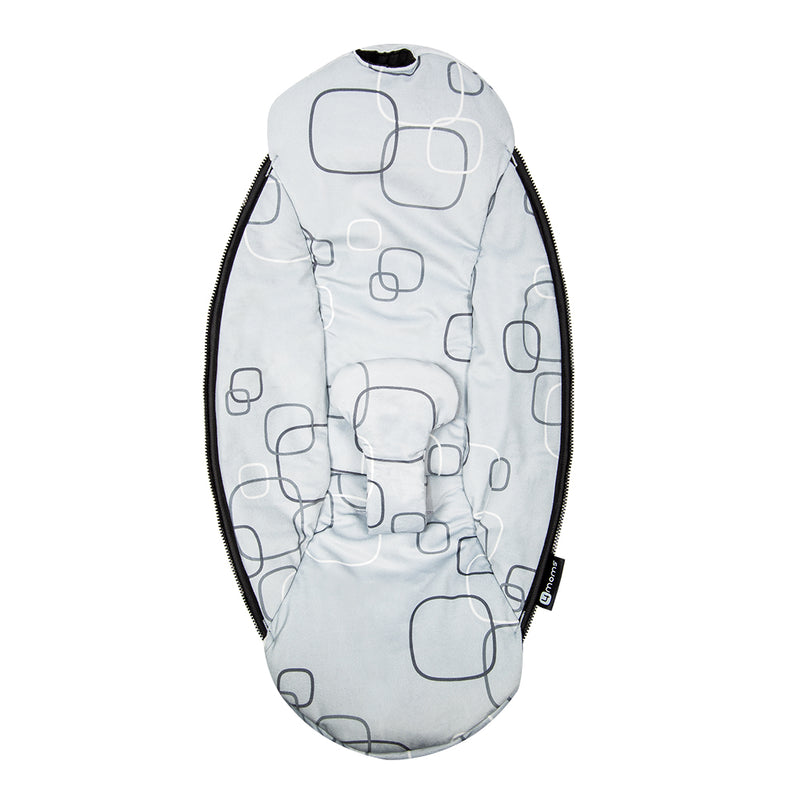 mamaRoo 1037/1026 replacement seat fabric - silver plush